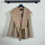 LOUIS VUITTON 2024 SS 루이비통 벨트 후드 투톤 베이지 캐시미어 100% 업뎃버젼 여성 중코트 커스텀급