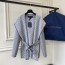 LOUIS VUITTON 2024 SS 루이비통 벨트 후드 모노그램 그레이 캐시미어 100% 업뎃버젼 여성 중코트 커스텀급