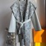 LOUIS VUITTON 2024 SS 루이비통 벨트 후드 모노그램 연그레이 2면디자인 캐시미어 100% 업뎃버젼 여성 롱코트 커스텀급