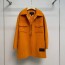 LOUIS VUITTON 2024 SS 루이비통 모노그램 카라 포켓 오렌지 캐시미어 100% 업뎃버젼 여성 중코트 커스텀급