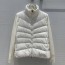 MONCLER 2024 SS 몽클레어 퀄팅 투톤 니트 지퍼포켓 여성 반패딩 커스텀급