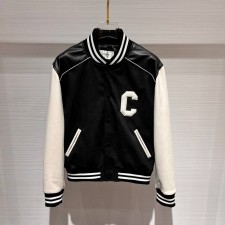 CELINE 2024 SS 셀린느 투톤 포켓 양가죽 블랙 남성 점퍼 커스텀급