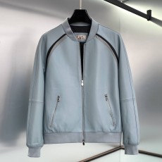 HERMES 2024 SS 에르메스 블랙라인 지퍼포켓 민트 남성 점퍼 커스텀급