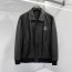 BALENCIAGA 2024 SS 발렌시아가 카라 지퍼포켓 양가죽 블랙 남성 점퍼 커스텀급