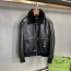 HERMES 2024 SS 에르메스 퍼카라 포켓 양가죽 블랙 남성 점퍼 커스텀급