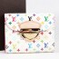 루이비통 Louis Vuitton 멀티 금속버클 중지갑 W58081