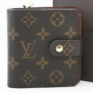 루이비통 Louis Vuitton 모노그램 똑딱이 중지갑 M61667