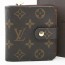 루이비통 Louis Vuitton 모노그램 똑딱이 중지갑 M61667