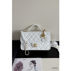 CHANEL 2025 SS 샤넬 체인 램스킨 골드볼 베니티백 AS3653 여성 가방 커스텀급