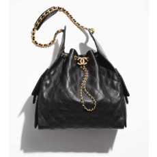 CHANEL 2025 SS 샤넬 체인 램스킨 골드볼 베니티백 AS5311 여성 가방 커스텀급 제니 빅백