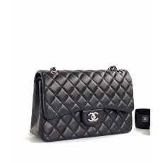 CHANEL 2025 SS 샤넬 체인 램스킨 골드메탈 미니 플랩백  블랙 여성 가방 커스텀급