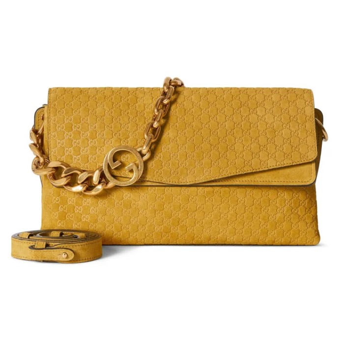 GUCCI 2026 SS 구찌 체인 램스킨 골드메탈 미니 857622 블랙 여성 가방 커스텀급