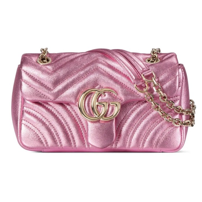 GUCCI 2026 SS 구찌 체인 램스킨 골드메탈 미니 837280 블랙 여성 가방 커스텀급