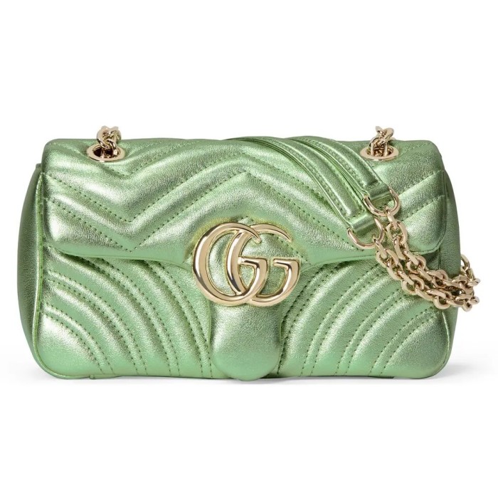 GUCCI 2026 SS 구찌 체인 램스킨 골드메탈 미니 837280 블랙 여성 가방 커스텀급