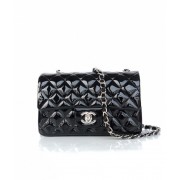 CHANEL 2025 SS 샤넬 체인 램스킨 골드메탈 미니 플랩백 Mini 블랙 여성 가방 커스텀급