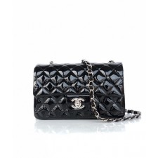 CHANEL 2025 SS 샤넬 체인 램스킨 골드메탈 미니 플랩백 Mini 블랙 여성 가방 커스텀급