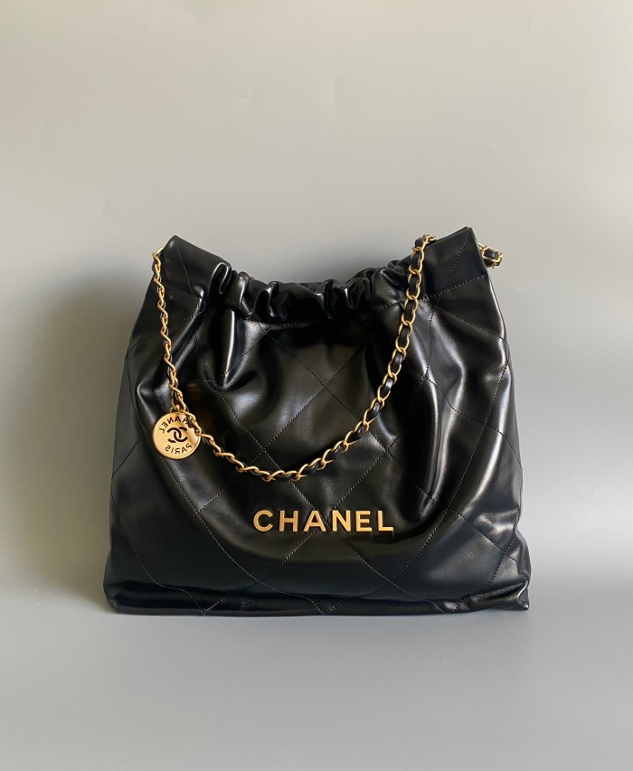 CHANEL 2025 SS 샤넬 체인 램스킨 골드메탈   호보백  AS3261 여성 빅백가방 커스텀급
