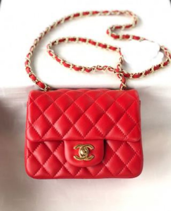 CHANEL 2026 SS 샤넬 체인 램스킨 골드 메탈   호보백 CF1115 여성 mini가방 커스텀급