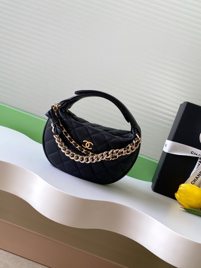 CHANEL 2026 SS 샤넬 체인 램스킨 골드메탈 AP3943 플랩백 Mini 블랙 여성 가방 커스텀급