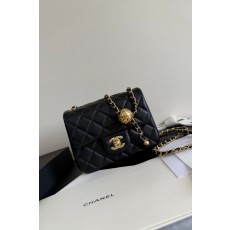 CHANEL 2026 SS 샤넬 체인 램스킨 골드메탈 AS1786  플랩백 MINI백 여성 가방 커스텀급