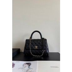 CHANEL 2026 SS 샤넬 체인 램스킨 골드메탈 A186  플랩백 Coco handle백 여성 가방 커스텀급