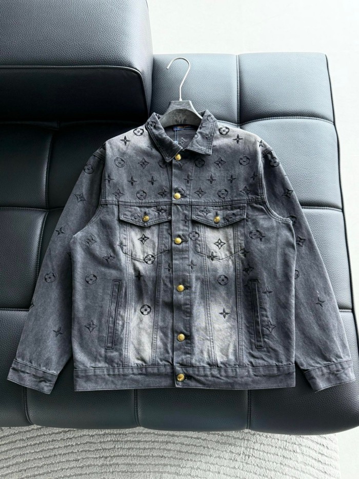 루이비통 LOUIS VUITTON 2026 SS 캐릭터 로고 데님 남성 쟈켓 커스텀급