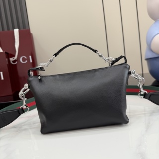 GUCCI 2026 SS 구찌 체인 램스킨 골드메탈 871595 블랙 여성 가방 커스텀급