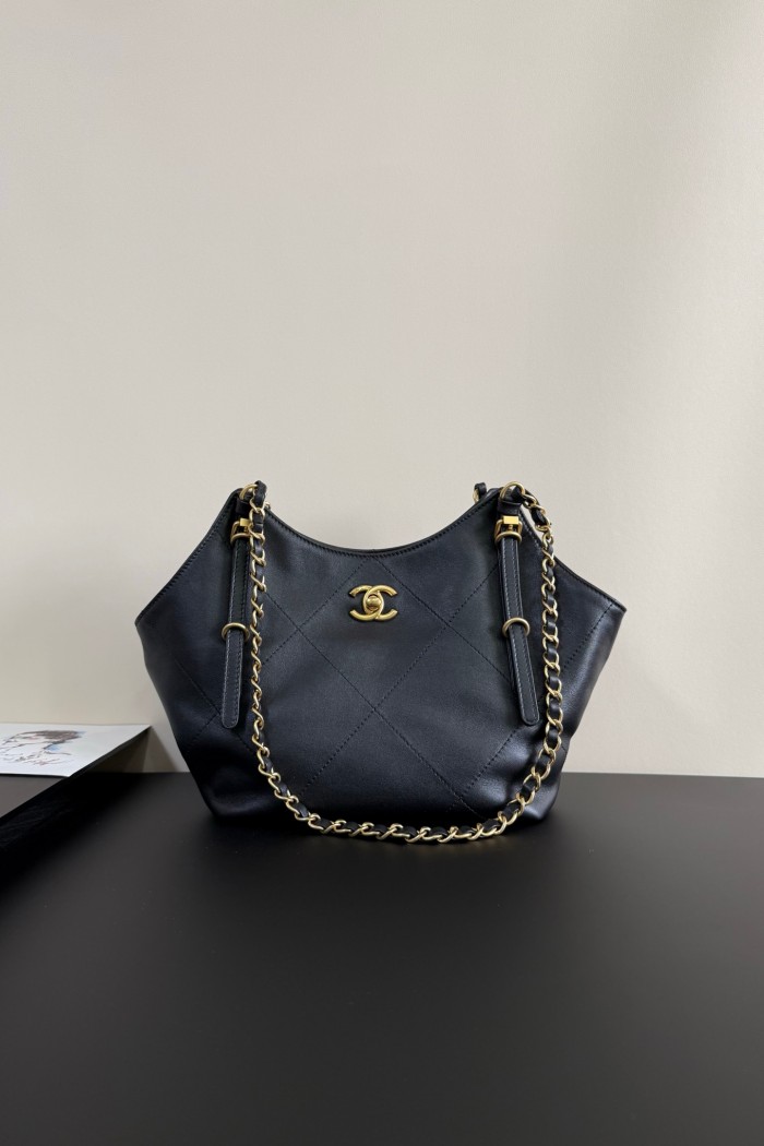 CHANEL 2026 SS 샤넬 체인 램스킨 골드메탈 MINI TOTE백  플랩백 GD백 여성 가방 커스텀급