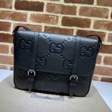 GUCCI 2026 SS 구찌로고  체인 램스킨 골드메탈 760234블랙 남성 가방 커스텀급