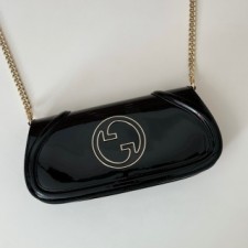 GUCCI 2026 SS 구찌 체인 램스킨 골드메탈 814952블랙 여성 가방 커스텀급