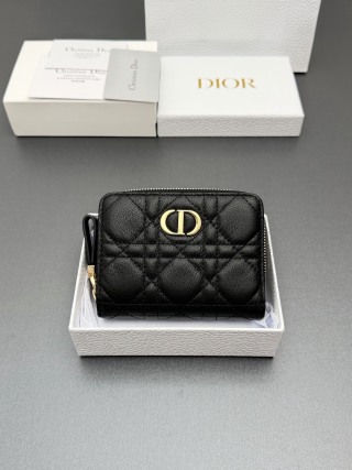 디올 DIOR 2026 SS 에나멜 CD로고 3단 반지갑 커스텀급