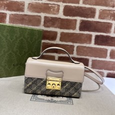 GUCCI 2026 SS 구찌가방 토트백 패드락 미듐 숄더백 쟈가드  여성 가방 커스텀급 774342