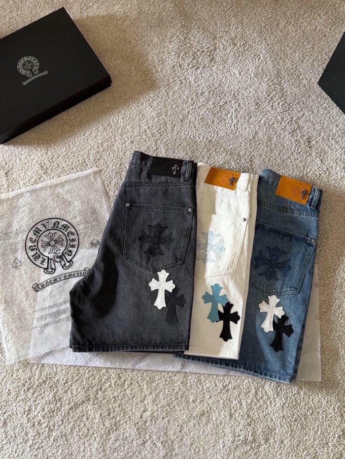 Chrome Hearte 2026 SS  남성 데님쟈켓 청바지 청반바지  커스텀급