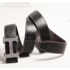 HERMES 에르메스 H로고 가죽 벨트 H11