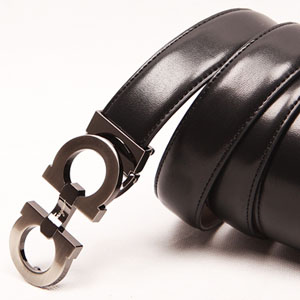 Ferragamo 페레가모 금속버클 가죽 벨트 0722