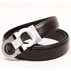 Ferragamo 페레가모 금속버클 가죽 벨트 0722