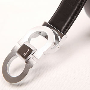 Ferragamo 페레가모 금속버클 가죽 벨트 0722