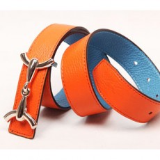 HERMES 에르메스 H로고 가죽 벨트 0722