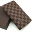 Louis Vuitton 루이비통 다미에 에벤 지퍼 장지갑 N61728