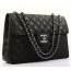 CHANEL 샤넬 케비어 클래식 맥시백 1114 블랙