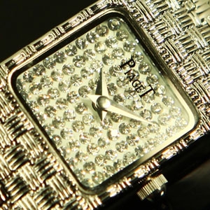 피아제 프로토콜 여성용 다이아시계 /쿼츠