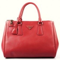 PRADA 프라다 사피아노백 토트백 레드 BN1786