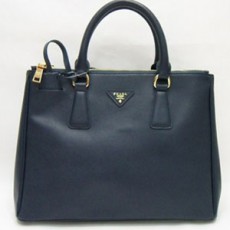 PRADA 프라다 사피아노 토트백 네이비 1786 커스텀급