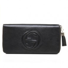 GUCCI 구찌 각인 지퍼 장지갑 282413