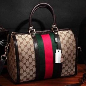 GUCCI 구찌 삼선 보스턴백 247205