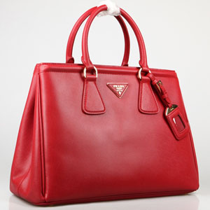 PRADA 프라다 사피아노 토트백 레드 BN5765