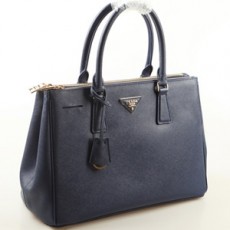 PRADA 프라다 사피아노 토트백 네이비 BN2274