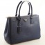 PRADA 프라다 사피아노 토트백 네이비 BN2274