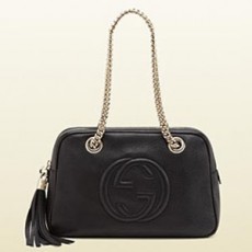 GUCCI 구찌 각인로고 체인 숄더백 308983