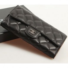 CHANEL 샤넬 31506 램스킨 여성 장지갑